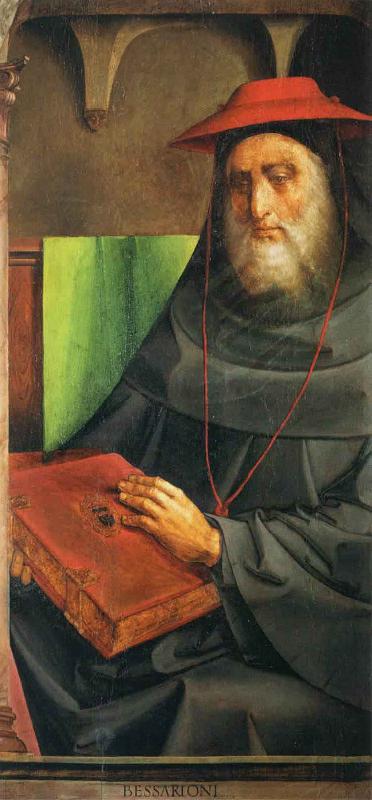 Justus van Gent Cardinal Bessarione oil painting picture